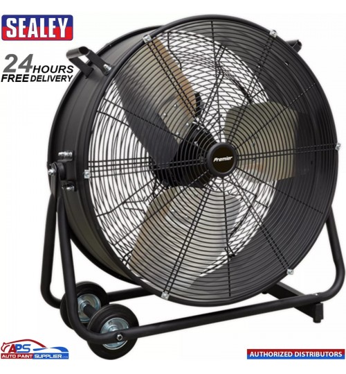 Sealey HVD24P Industrial High Velocity Drum Fan 24" 230V - Premier